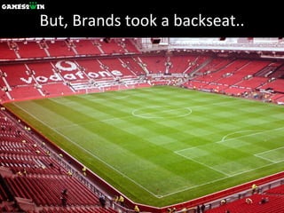 But, Brands took a backseat.. 