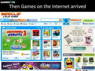 Then Games on the Internet arrived 