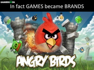 In fact GAMES became BRANDS 