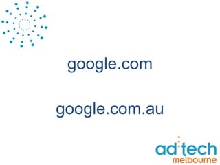 google.com google.com.au 