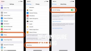 DE-CONFIGURE
TRACKING
 