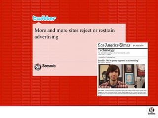 More and more sites reject or restrain advertising 