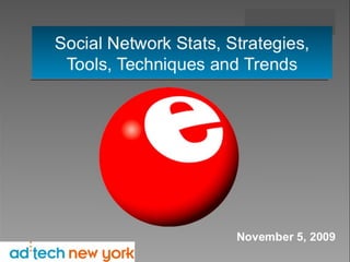 Ad:tech NYC eMarketer Social Media Presentation