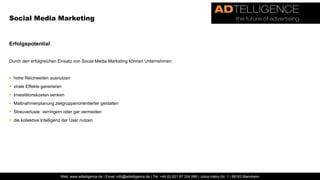 Das Ziel des Unternehmens soll nicht darin liegen die Aufmerksamkeit des Nutzers 