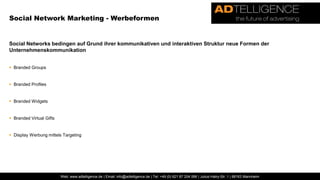 ErfolgspotenzialeSocial Network MarketingAgenda