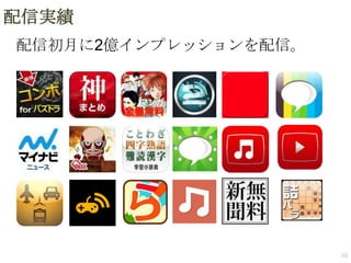 配信実績
配信初月に2億インプレッションを配信。

39

 