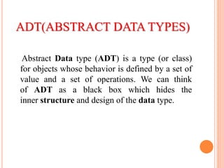 Adt of lists | PPT