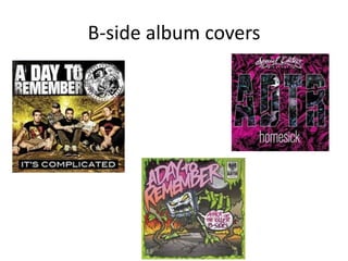 B-side album covers
 