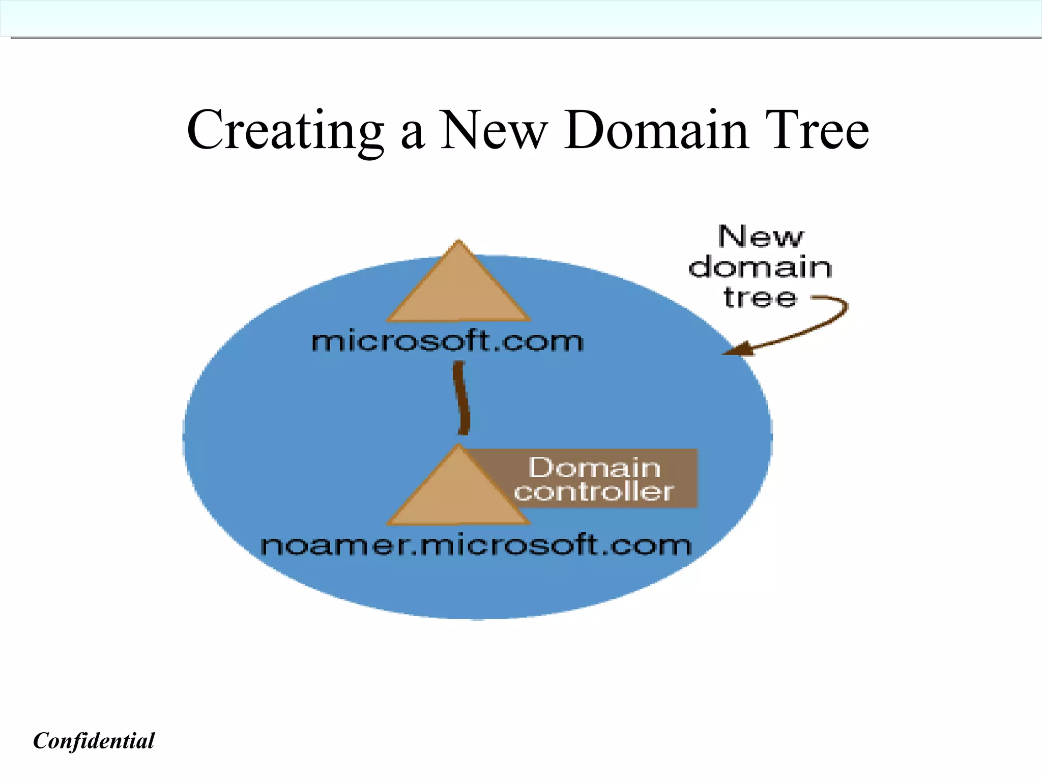 Creating a New Domain Tree Confidential   