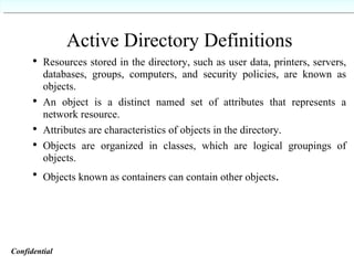 Active Directory Training