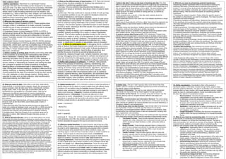 Data science short
1.Define markdown:- Markdown is a lightweight markup
language with plain-text formatting syntax designed to be easy to
read and write. It is often used to format documentation, README
files, forum posts, and other forms of online content. Markdown
allows users to add formatting elements such as headers, lists,
emphasis (e.g., bold or italic text), links, images, and code blocks
using simple, intuitive syntax. It is widely supported across various
platforms and is commonly used for creating structured
documents with minimal effort.
2. What are the types of version control:-
1.Local Version Control Systems (LVCS): These systems store
changes to files in a database on a single computer. Examples
include the use of copy commands or custom scripts to manage
versions of files on a local system.
2.Centralized Version Control Systems (CVCS): In CVCS, a
central server stores all the files and the changes made to them,
allowing multiple users to access and collaborate on the same
project. Examples include CVS (Concurrent Versions System) and
Subversion (SVN).
3.Distributed Version Control Systems (DVCS): DVCSs address
some of the limitations of CVCS by allowing multiple distributed
repositories, where each user has a complete copy of the project's
history. This enables users to work offline and independently, with
the ability to merge changes easily. Examples include Git,
Mercurial, and Bazaar.
3. Define reading & writing data:-Reading and writing data refer
to the processes of accessing and manipulating data stored in
files or databases.1.Reading Data: Reading data involves
retrieving information from a source such as a file, database, or
external API. This process typically involves opening the data
source, parsing or interpreting its contents, and loading the data
into a program or system for further processing or analysis.
Reading data is a fundamental task in data analysis.2.Writing
Data: Writing data involves creating or updating a data source by
adding, modifying, or deleting information. This process typically
involves preparing the data in the desired format and then saving
it to a file, database, or other storage medium. Writing data is
essential for tasks such as data collection, data transformation,
data preprocessing, and data output
4. What are the different types of loop function:- In R, there are several
types of loop functions available for iterating over elements in a
collection or performing repetitive tasks:
1.for loop: This is a common loop structure that iterates over a
sequence of values or elements, executing a block of code for each
iteration.
2.while loop: This loop continues to execute a block of code as long
as a specified condition is true. It's useful for situations where the
number of iterations is not known in advance.
3.repeat loop: This loop repeatedly executes a block of code until a
break statement is encountered. It's useful for situations where you
want to continue looping indefinitely until a certain condition is met.
4.lapply(): This function applies a specified function to each element
of a list or vector, returning a list of the results. It's a part of the apply
family of functions in R.
5.sapply(): Similar to lapply(), but it simplifies the output whenever
possible, typically converting it to a vector or matrix if applicable.
6.apply(): This function applies a specified function to the rows or
columns of a matrix or array, or to the elements of a list, returning the
results as a vector or array.7.foreach(): This function provides a
convenient way to loop over elements in a collection (e.g., a list,
vector, or dataframe) in parallel or sequentially, using a consistent
syntax.5. What is a debugging tool:- A debugging tool is a software
utility or feature that helps programmers identify and correct errors,
bugs, or unexpected behavior in their code. It allows developers to
inspect the state of a program, track the flow of execution, and
identify the source of errors by providing features such as
breakpoints, stepping through code, variable inspection, and stack
tracing. Debugging tools are essential for software development as
they help streamline the debugging process, reduce development
time, and improve the quality and reliability of software applications.
6. Define data analysis in software:- In software, data analysis
refers to the process of examining, cleaning, transforming, and
interpreting data to extract meaningful insights and inform decision-
making. It involves using various techniques, algorithms, and tools to
explore patterns, trends, and relationships within datasets. Data
analysis in software often encompasses tasks such as statistical
analysis, machine learning, data visualization, and exploratory data
analysis (EDA). The ultimate goal of data analysis is to uncover
actionable insights, solve problems, optimize processes, and drive
informed decisions based on data-driven evidence.
10. What you mean by data:- Data refers to raw facts, observations,
measurements, or records that are collected, stored, and processed for
various purposes. Data can take many forms, including text, numbers,
images, audio, video, or any other type of information that can be
represented and manipulated by a computer system. Data can be
categorized into different types based on various characteristics:
1.Structured data: Data that is organized in a predefined format, such as
tables in a relational database or spreadsheets, with clearly defined rows
and columns.
2.Unstructured data: Data that does not have a predefined format or
structure, such as text documents, social media posts, emails, or
multimedia files.
3.Semi-structured data: Data that has some structure but does not fit
neatly into a relational database model, such as XML or JSON documents.
4.Quantitative data: Data that consists of numerical values and can be
measured and analyzed using mathematical or statistical methods.
5.Qualitative data: Data that consists of non-numerical values and is
descriptive in nature, often obtained through interviews, surveys, or
observations.
11. What is Git hub & its use:- GitHub is a web-based platform and version
control system that allows developers to collaborate on projects, share code, and
manage software development workflows. It provides a central repository for storing
code and other project files, as well as tools for tracking changes, reviewing code,
and coordinating work among team members. Key features and uses of GitHub
include: 1.Version control: GitHub uses Git, a distributed version control system, to
track changes to files and manage different versions of a project.2.Collaboration:
GitHub facilitates collaboration among developers by providing features such as pull
requests, which allow contributors to propose changes, review code, and discuss
modifications before merging them into the main project branch. It also supports team
management, issue tracking, and project management tools to coordinate work
among team members. 3.Code hosting: GitHub hosts code repositories in the cloud,
providing a central location for storing and sharing code with collaborators and the
broader community. It offers features such as wikis, project boards, and integrations
with third-party tools to enhance project documentation, organization, and workflow
automation. 4.Open-source community: GitHub is widely used by the open-source
community to publish, discover, and contribute to open-source projects. It provides a
platform for developers to showcase their work, collaborate with others, and
contribute to projects ranging from small utilities to large-scale software frameworks
and libraries. 5.Continuous integration and deployment (CI/CD): GitHub integrates
with various continuous integration and deployment tools to automate build, test, and
deployment processes. Developers can set up workflows to automatically build and
test code changes, deploy applications to production environments, and monitor the
status of builds and deployments directly from GitHub.
12. Define function in R :- In R, a function is a block of code that performs a
specific task and can be called or invoked multiple times with different inputs.
Functions in R are defined using the function keyword followed by the
function name, parameters, and the code block enclosed in curly braces {}.
Here's a brief overview: 1.Keyword: Functions are defined using the
function keyword. 2.Parameters: Functions can take zero or more
parameters as inputs. 3.Code Block: The code block contains the actual
instructions or operations that the function will perform when called. Example:
# Define a simple function to calculate the square of a number
square <- function(x) {
return(x^2) }
# Call the function
result <- square(5)
print(result) # Output: 25 In this example, square is the function name, x
is the parameter, and x^2 is the operation performed by the function. The
function calculates the square of the input x and returns the result.
13. What is a control structure:- A control structure, also known as a flow
control or flow of control, is a programming language construct that dictates
the order in which statements or instructions are executed within a program.
Control structures allow programmers to define conditions, loops, and
branching logic to control the flow of execution based on certain conditions or
criteria. Common types of control structures include: 1.Conditional
Statements: These control structures allow the program to make decisions
based on conditions. Examples include if, else, else if statements.
2.Looping Statements: These structures allow the program to repeat a block
of code multiple times until a certain condition is met. Examples include for,
while, and repeat loops. 3.Branching Statements: These structures alter
the normal flow of execution by allowing the program to jump to a different
part of the code. Examples include break, next, and return statements.
Control structures are essential for writing complex programs that can handle
different scenarios and respond dynamically to changing conditions. They
help in organizing code, improving readability, and making programs more
efficient.
7.what is tidy data ? what are the basic of marking data tidy:-Tidy data
refers to a structured and standardized format for organizing and representing
data in a tabular form, where each variable is a column, each observation is a
row, and each type of observational unit is a table. Tidy data facilitates data
manipulation, analysis, and visualization by adhering to a consistent and
logical structure.The basic principles of making data tidy, as outlined by
Hadley Wickham, include:
1.Each variable forms a column: In tidy data, each variable should be
represented as a separate column.
2.Each observation forms a row: Each row in the dataset represents a unique
observation or case.
3.Each type of observational unit forms a table: Data should be organized into
separate tables or data frames based on different types of observations or
entities.
4.Variable names are descriptive: Variable names should be informative and
descriptive, making it clear what each variable represents.
5.Data values should be consistent: Data values should be consistent within
each variable column, using a common data type and format.
8. what are various data format in API:- APIs (Application Programming
Interfaces) can exchange data in various formats to facilitate communication
between different systems. Some common data formats used in APIs include:
1.JSON (JavaScript Object Notation): JSON is a lightweight data interchange
format that is easy for humans to read and write and easy for machines to
parse and generate. It is widely used in web APIs due to its simplicity and
flexibility. 2.XML (eXtensible Markup Language): XML is a markup language
that defines a set of rules for encoding documents in a format that is both
human-readable and machine-readable. While less common in modern APIs
compared to JSON, XML is still used in some APIs, particularly those with
legacy systems or specific industry standards.3.CSV (Comma-Separated
Values): CSV is a simple file format for storing tabular data in a plain text
format, with each record or row represented as a line and fields separated by
commas. CSV files are commonly used for exchanging data between different
applications and systems.4.Protocol Buffers (protobuf): Protocol Buffers is a
binary serialization format developed by Google that is designed to be
smaller, faster, and simpler than XML. It is used in many Google APIs and
other systems where efficiency and performance are critical.5.SOAP (Simple
Object Access Protocol): SOAP is a protocol for exchanging structured
information in the implementation of web services in computer networks. It
uses XML for message format and relies on other application layer protocols,
such as HTTP or SMTP, for message negotiation and
transmission.6.GraphQL: GraphQL is a query language for APIs and a
runtime for executing those queries with existing data. It provides a more
flexible and efficient alternative to RESTful APIs by allowing clients to request
only the data they need in a single request.
9. What do you mean by sharpening potential hypotheses:-
Sharpening potential hypotheses refers to the process of refining and
clarifying initial ideas or theories about a particular phenomenon or
problem. It involves further development and specificity of hypotheses to
make them more testable, actionable, and useful for guiding research or
decision-making. Here are some key aspects of sharpening potential
hypotheses:
1.Clarifying the research question: Clearly define the specific aspect of
the problem or phenomenon you want to investigate. This helps focus the
hypothesis and avoid ambiguity.
2.Identifying variables and relationships: Determine the variables involved
in the hypothesis and specify the expected relationships between them.
This helps articulate the underlying assumptions and mechanisms driving
the phenomenon.
3.Making predictions: Formulate specific predictions or expected
outcomes based on the hypothesis. These predictions should be testable
and measurable, allowing for empirical validation or rejection.
4.Considering alternative explanations: Anticipate and address potential
alternative explanations or competing hypotheses. This involves critically
evaluating different possible interpretations of the evidence and refining
the hypothesis accordingly.
5.Incorporating existing knowledge: Review relevant literature and
existing knowledge to inform and refine the hypothesis. This helps ensure
that the hypothesis builds upon existing theories and findings while also
contributing new insights.
10.Define data modeling:- Data modeling is the process of creating a
conceptual representation of data structures and relationships within a domain of
interest. It involves defining the structure, constraints, and semantics of data in order
to facilitate understanding, communication, and implementation of data-centric
systems. Data modeling is an essential step in database design, software
engineering, and information management. Key aspects of data modeling include:
1.Entity-Relationship (ER) modeling: This involves identifying entities (objects,
concepts, or things) and their relationships in a domain. Entities are represented as
tables in a relational database, and relationships are represented as connections
between these tables. 2.Attribute definition: Data modeling involves specifying the
attributes or properties associated with each entity, including data types, constraints,
and other characteristics. 3.Normalization: This process ensures that the data model
is free from redundancy and inconsistency by organizing data into well-structured
tables and removing any unnecessary dependencies. 4.Modeling constraints: Data
modeling involves defining constraints and rules that govern the behavior and
integrity of the data, such as uniqueness constraints, referential integrity, and
business rules. 5.Diagramming: Data models are often represented visually using
diagrams such as Entity-Relationship Diagrams (ERDs), which provide a graphical
depiction of entities, attributes, and relationships.
14.Define web :- The term "web" typically refers to the World Wide Web
(WWW), which is a system of interlinked hypertext documents accessible via
the Internet. Here's a brief definition:
1.Network of Information: The web is a vast network of interconnected
documents and resources that are linked together through hyperlinks.
2.Accessible via the Internet: It is accessed using web browsers over the
Internet, allowing users to navigate between different web pages and
resources.
3.Facilitates Communication and Information Retrieval: The web enables
communication, collaboration, and the dissemination of information across the
globe, serving as a platform for various activities such as social networking, e-
commerce, research, and entertainment.
15. What do you mean by data formats:- Data formats refer to the structure
and organization of data in a specific way that allows it to be stored,
processed, and exchanged between different systems or applications. Data
formats define how individual pieces of data are represented, including their
types, organization, and encoding.
Data formats can vary widely depending on the context and the requirements
of the data being handled. Some common examples of data formats include:
1. Text-based Formats: These formats represent data as human-
readable text, often using plain text or structured formats such as
JSON (JavaScript Object Notation) or XML (eXtensible Markup
Language).
2. Binary Formats: These formats represent data in a binary form,
which is more compact and efficient for storage and transmission.
Examples include image formats like JPEG, audio formats like
MP3, and document formats like PDF.
3. Tabular Formats: These formats organize data into rows and
columns, typically used for storing structured data in databases or
spreadsheets. Examples include CSV (Comma-Separated Values)
and Excel files.
4. Hierarchical Formats: These formats organize data in a
hierarchical or nested structure, allowing for more complex data
relationships. Examples include XML and JSON.
5. Specialized Formats: There are also specialized data formats
designed for specific purposes, such as geographic data formats
like GeoJSON, scientific data formats like HDF5, and markup
languages like HTML.
16. Define visualization:- Visualization refers to the process of
representing data or information visually through charts, graphs, maps,
and other graphical elements. The goal of visualization is to communicate
complex data in a clear, intuitive, and visually appealing manner, making it
easier for users to understand patterns, trends, and relationships within
the data. Key aspects of visualization include:
1. Representation: Choosing the appropriate visual
representation (such as bar charts, line graphs, pie charts, etc.)
to effectively convey the underlying data and insights.
2. Interactivity: Incorporating interactive features that allow users
to explore and manipulate the visualizations, enabling deeper
analysis and exploration of the data.
3. Aesthetics: Paying attention to design principles such as color
choices, typography, and layout to create visually appealing
and engaging visualizations.
4. Insight Generation: Facilitating the discovery of insights and
patterns within the data by presenting it in a visually accessible
format.
17. What do you mean by summarizing data:- Summarizing data refers
to the process of condensing and presenting key characteristics or
features of a dataset in a concise and informative manner. The goal of
data summarization is to provide an overview of the dataset, highlighting
important trends, patterns, and insights without overwhelming the
audience with excessive detail. Key aspects of summarizing data include:
1. Aggregation: Aggregating data by computing summary
statistics such as mean, median, mode, standard deviation,
minimum, maximum, and quartiles. These statistics provide a
concise summary of the central tendency, dispersion, and
distribution of the data.
2. Visualization: Creating visual representations of the data using
charts, graphs, histograms, and other graphical elements to
illustrate patterns, trends, and relationships within the dataset.
3. Dimensionality Reduction: Reducing the complexity of the
data by summarizing it using techniques such as principal
component analysis (PCA), factor analysis, or clustering. This
helps in identifying the most important features or dimensions of
the data.Data Profiling: Profiling the data to identify missing
values, outliers, skewness, and other anomalies that may affect
the quality and reliability of the analysis.
4. Summarizing Categorical Data: Summarizing categorical
variables by computing frequencies, percentages, and
proportions for different categories or levels of the variable.
 