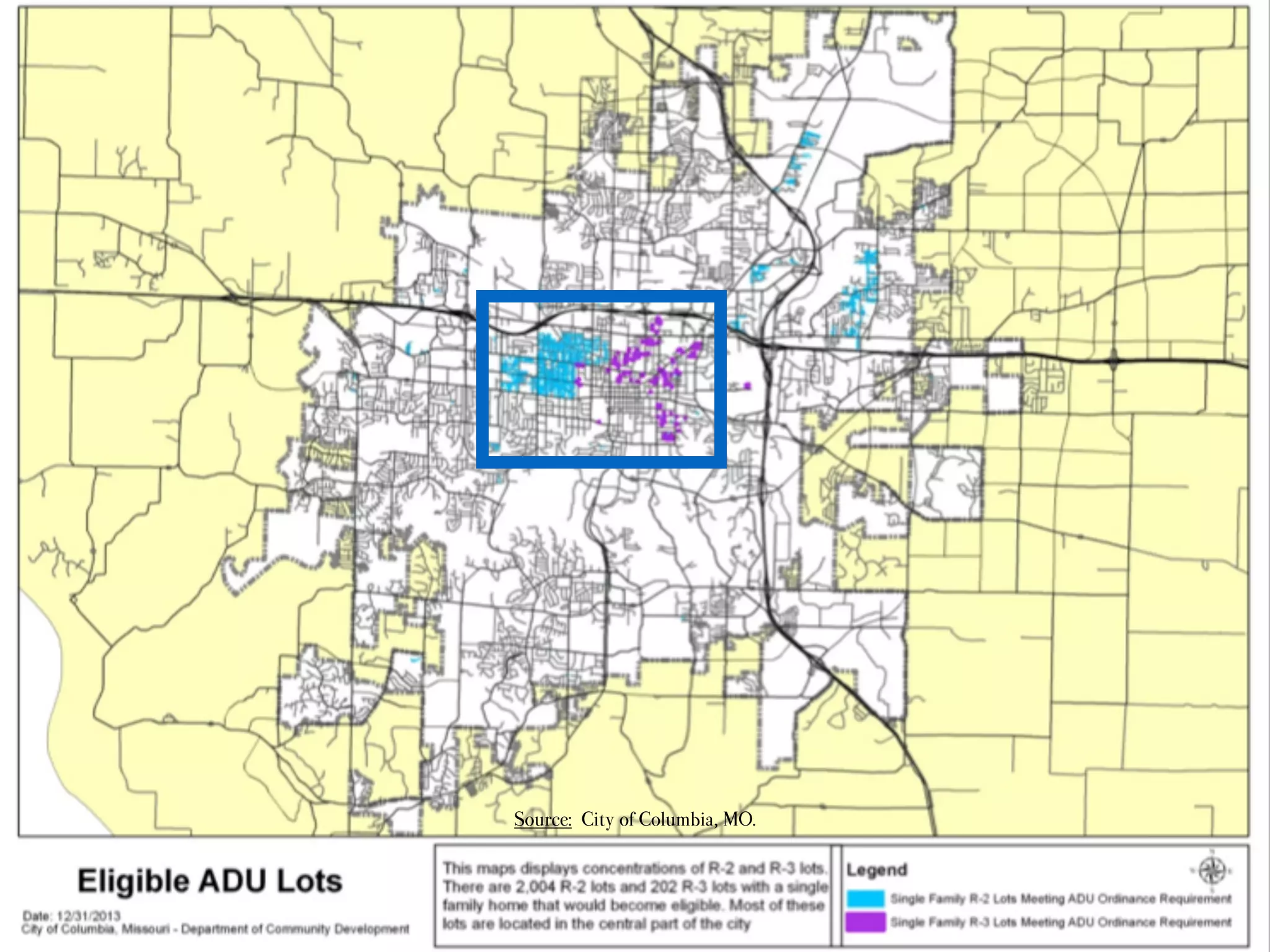 Source: City of Columbia, MO. 
 