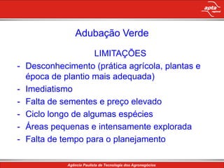 Ciclagem dos nutrientes;