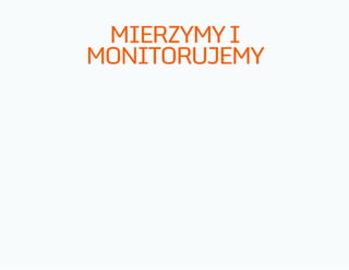 MIERZYMYI
MONITORUJEMY
 