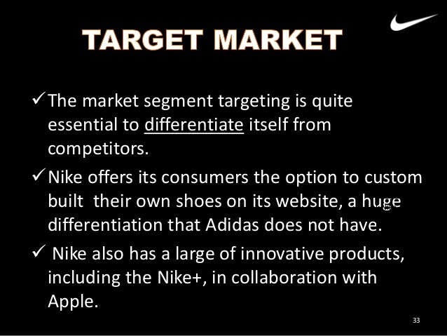 nike target customer