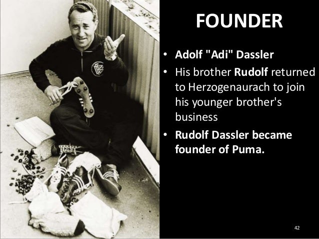 who is the founder of puma