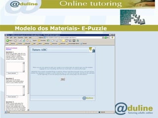 Modelo dos Materiais- E-Puzzle 