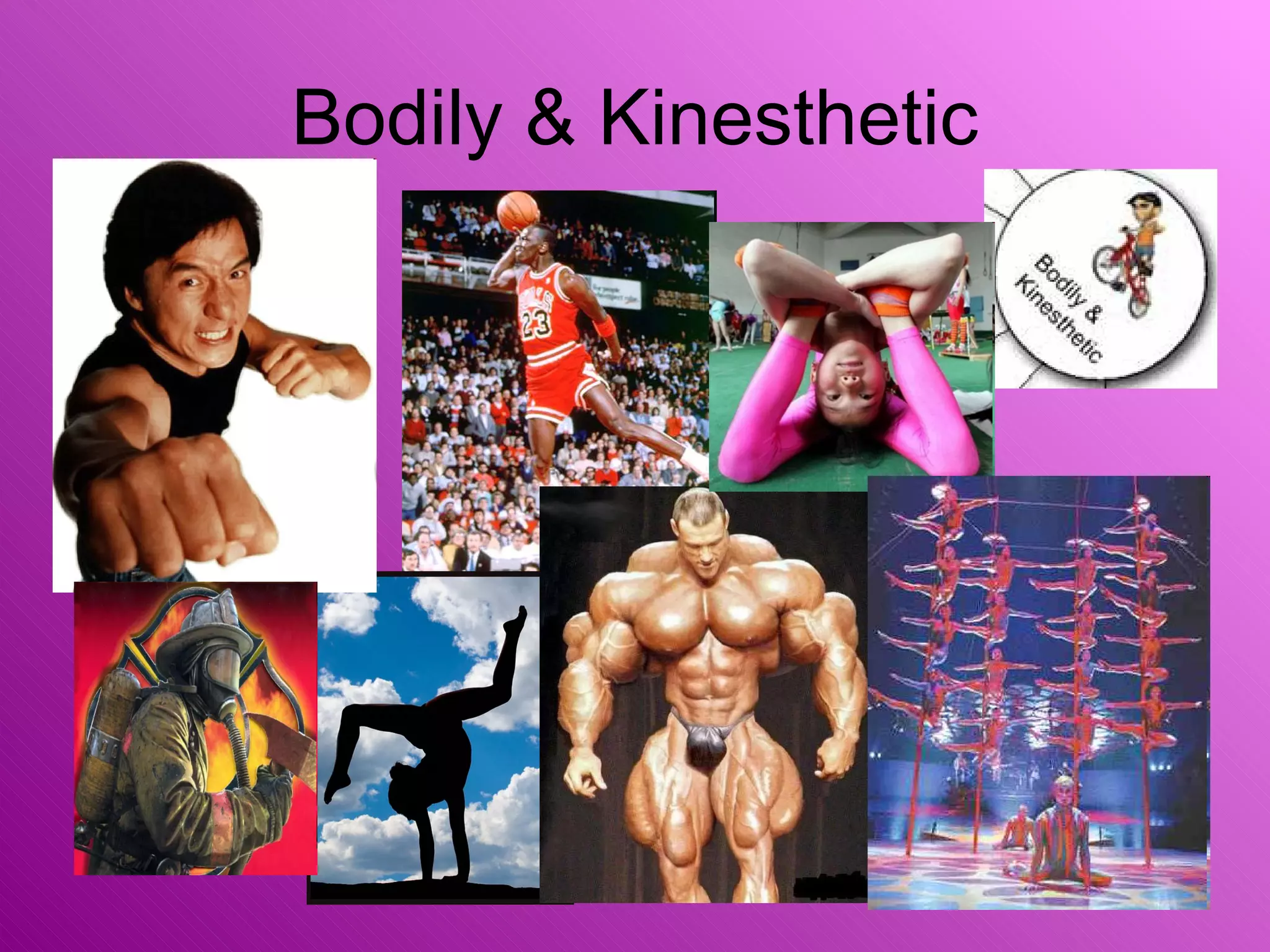 Bodily & Kinesthetic 