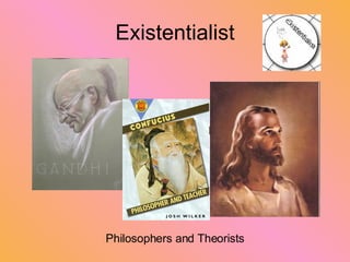 Existentialist Philosophers and Theorists 