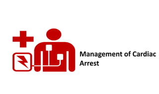 Management of Cardiac
Arrest
 