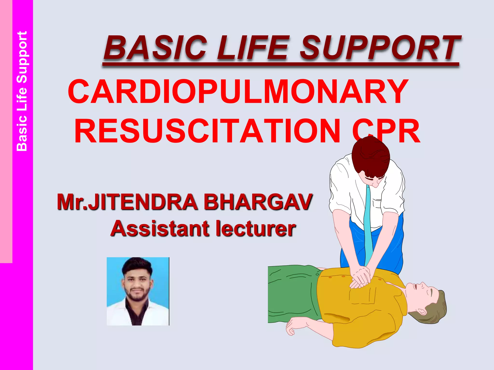 Cardiopulmonary resuscitation ( BLS ) Slide share | PPT