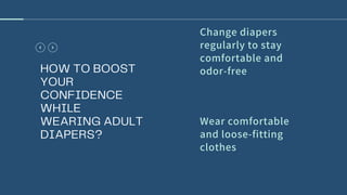 Adult Diapers for Urinary Incontinence | PDF