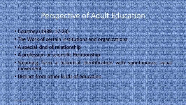 role of adult education Adult education: role of social worker 1 role of social worker in adult education by amit kumar yadav amitsowk@gmailcom school of social work. role of adult education Adult education: role of social worker 1 role of social worker in adult education by amit kumar yadav amitsowk@gmailcom school of social work.