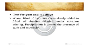 Adulteration and evaluation cognosy subsy