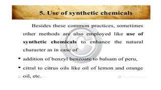 Adulteration and evaluation cognosy subsy
