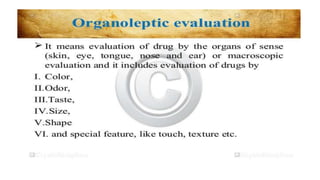 Adulteration and evaluation cognosy subsy