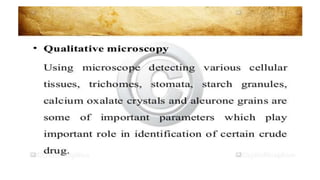 Adulteration and evaluation cognosy subsy
