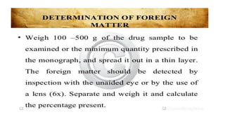 Adulteration and evaluation cognosy subsy