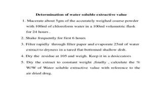 Adulteration and evaluation cognosy subsy