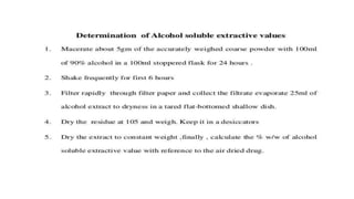 Adulteration and evaluation cognosy subsy