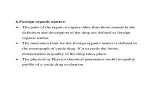 Adulteration and evaluation cognosy subsy