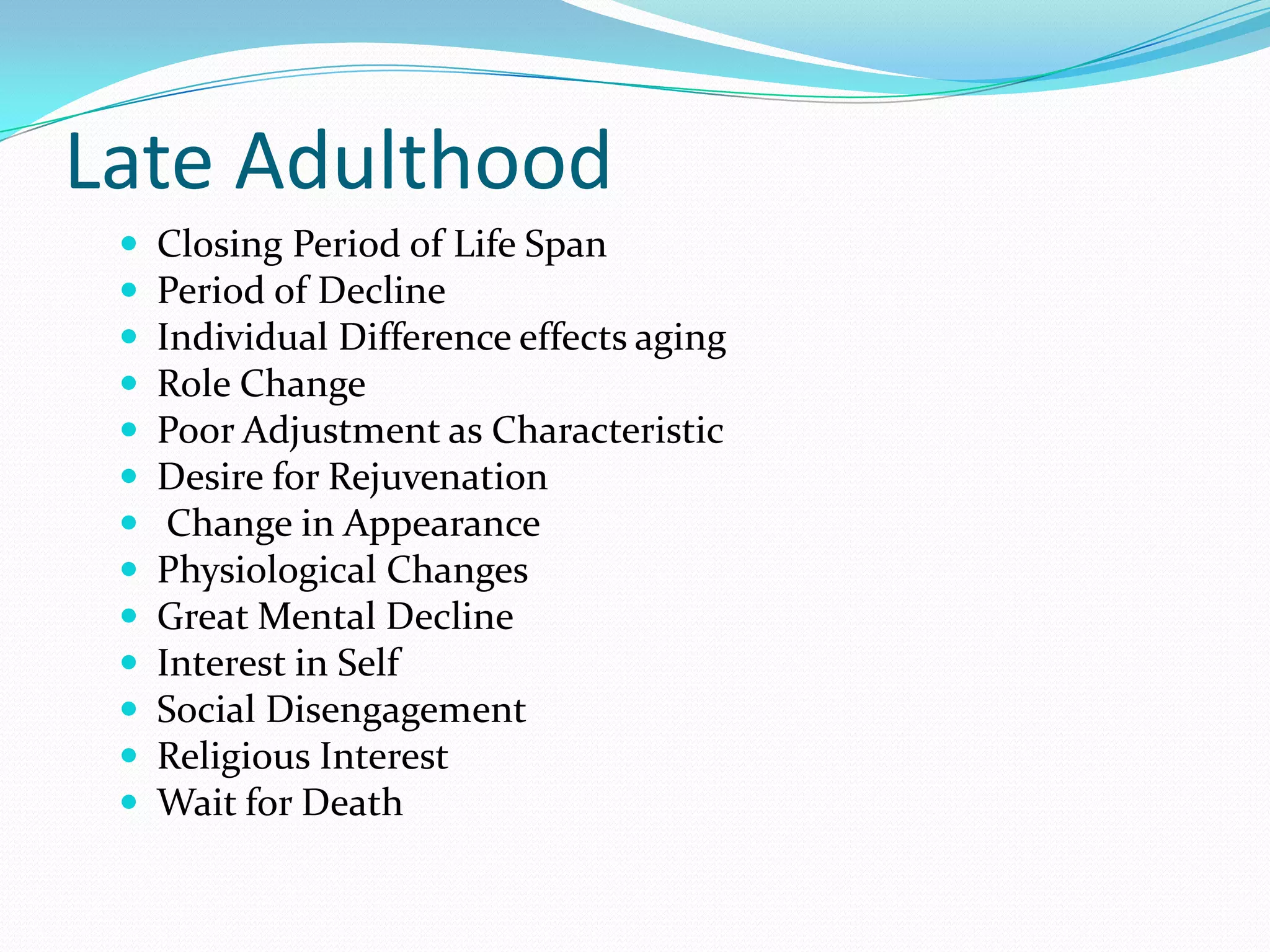 adulthood-ppt