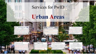 Pwid Sc Services for PwID in Urban and Rural areas | PPTX