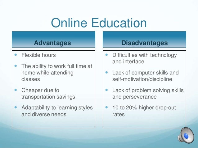 Online master student thesis education