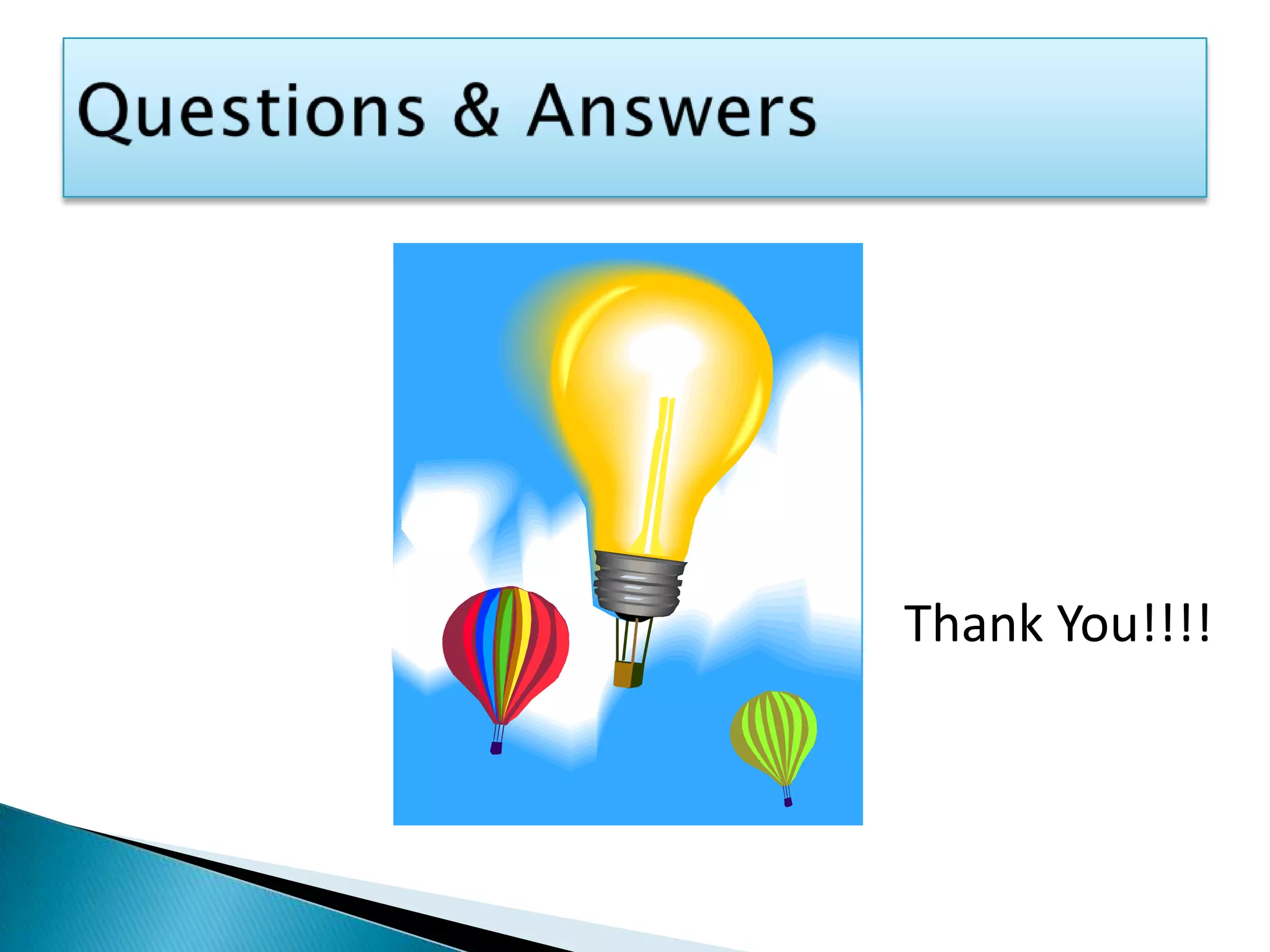 Questions & AnswersThank You!!!!