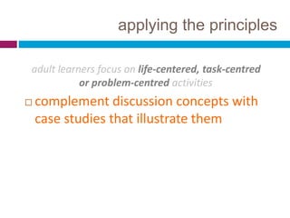 Designing Engaging Online Learning for Adults | PPTX