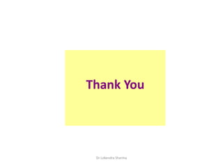 Thank You
Dr Lokendra Sharma
 