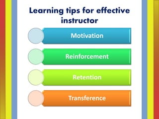 Adult learning | PPTX