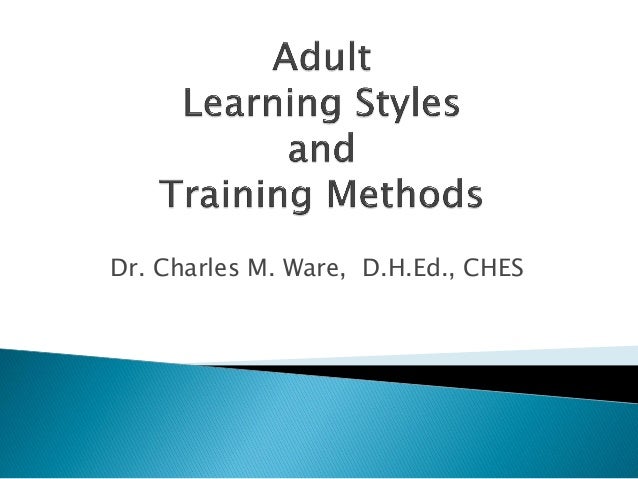 Adult dissertation learning style