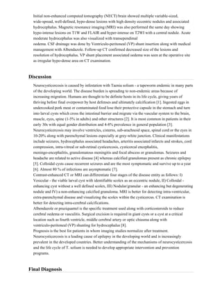Adult onset seizures A case report | PDF
