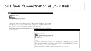 One final demonstration of your skills!
 