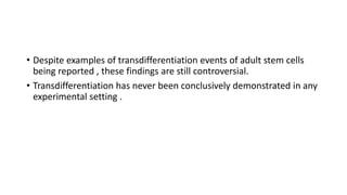 Transdifferentiation Examples Adult stem cells.pptx