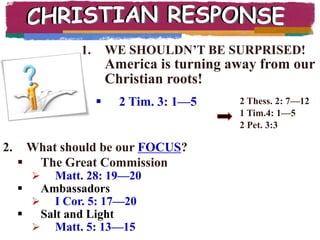 THE RIGHT to Distribute Religious Literature On CampusDistributing literature on campus may not be restricted simply because it is religious. 1st Amendment---Free SpeechTHE RIGHT to Carry Or Study Your Bible on Campus.The Supreme Court has said that only state directed Bible readings are unconstitutional. Stone vs Graham