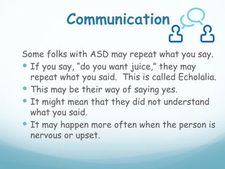 Communication and Autism | PPT