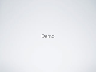 Demo
 