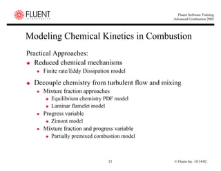 Available Combustion Models in Fluent adv-comb-1-intro.pdf